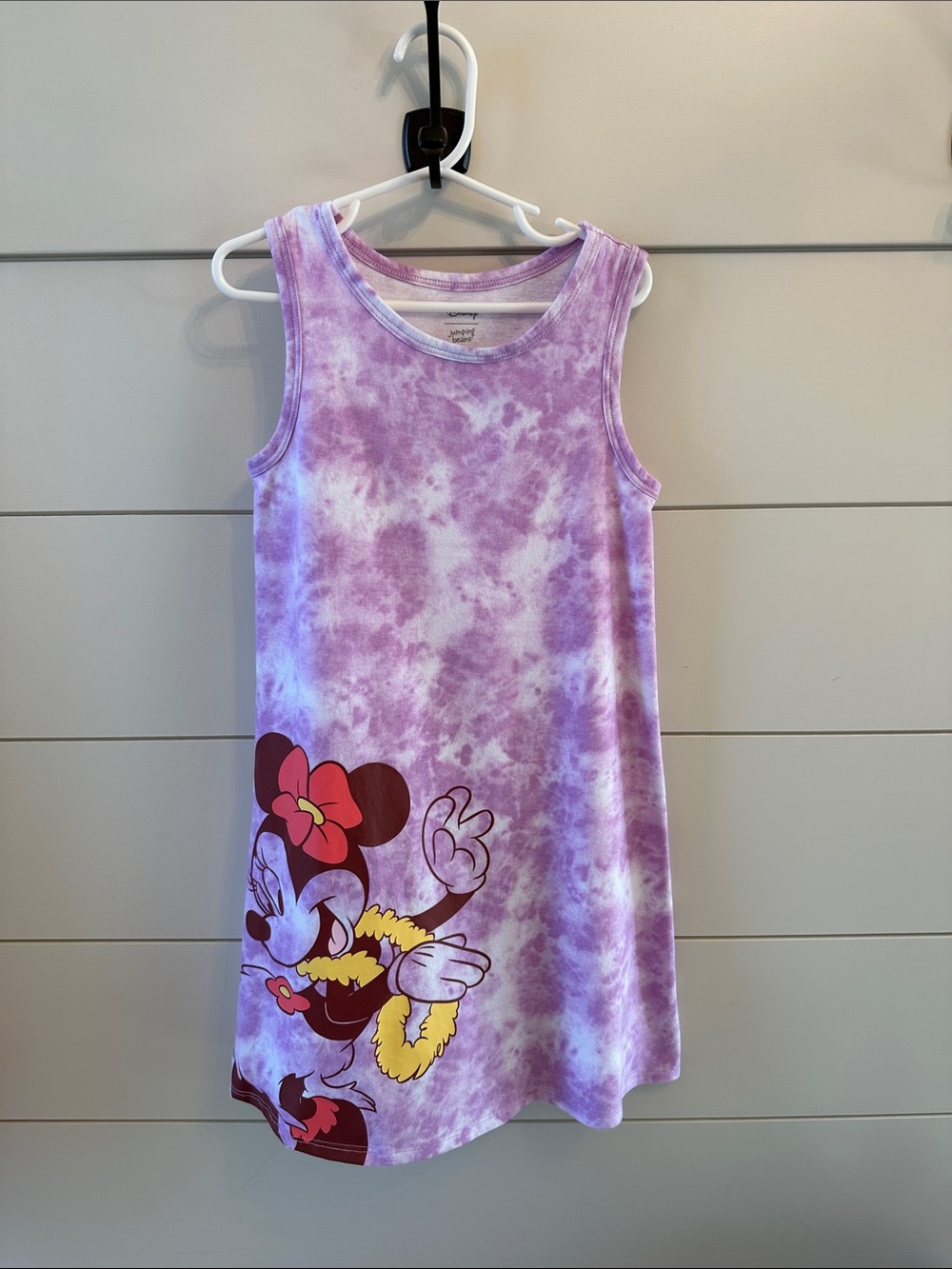 Disney jumping beans Purple Tie-Dye Minnie Mouse Tank Dress